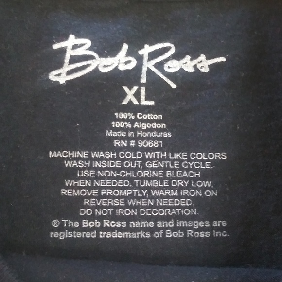 Bob Ross "No Mistakes" Shirt Men Women - Picture 4 of 6